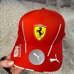 Ferrari Red Cap with Iconic Logo